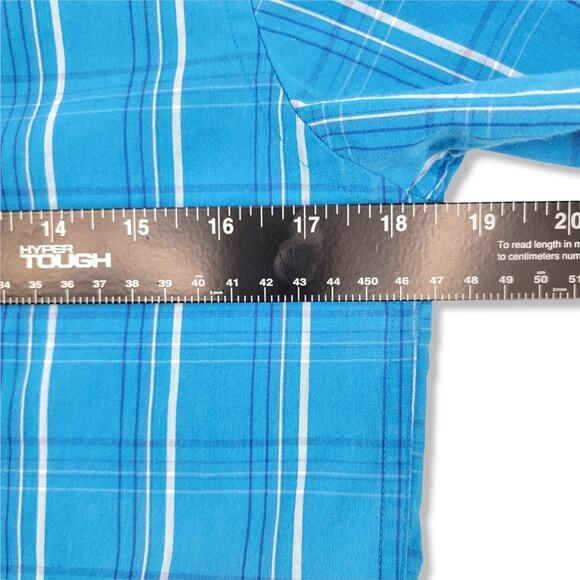 Tony Hawk Boy's Short Sleeve Plaid Button Down Shirt - Picture 8 of 9